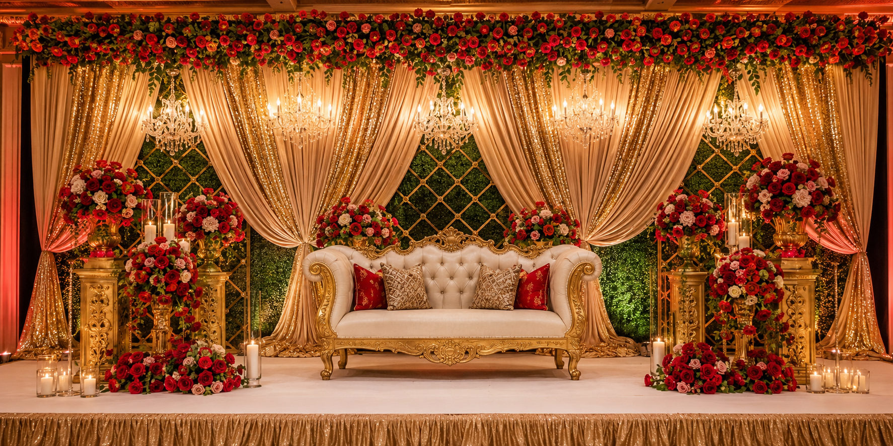 Area Decorations design by Fine Art Events